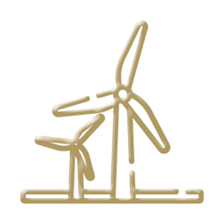 Voorbeelden van het gebruik van Mönninghoff producten in windturbines
