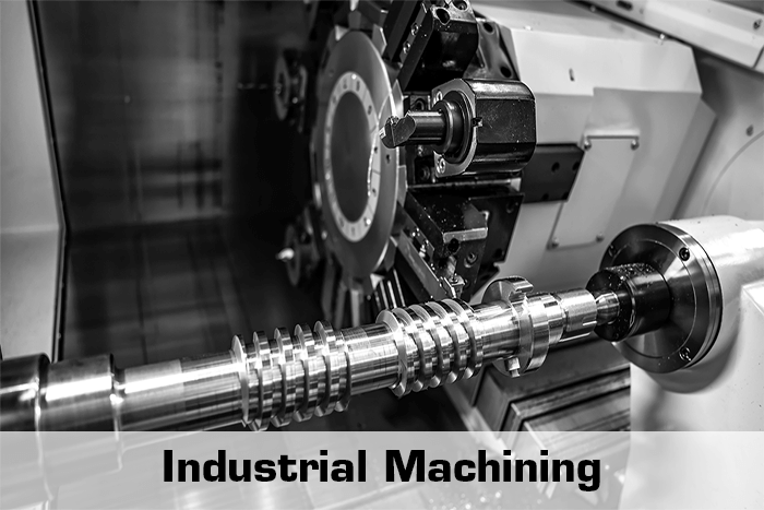 Industrial machine featuring a built-in clutch for torque transfer within the drive system.