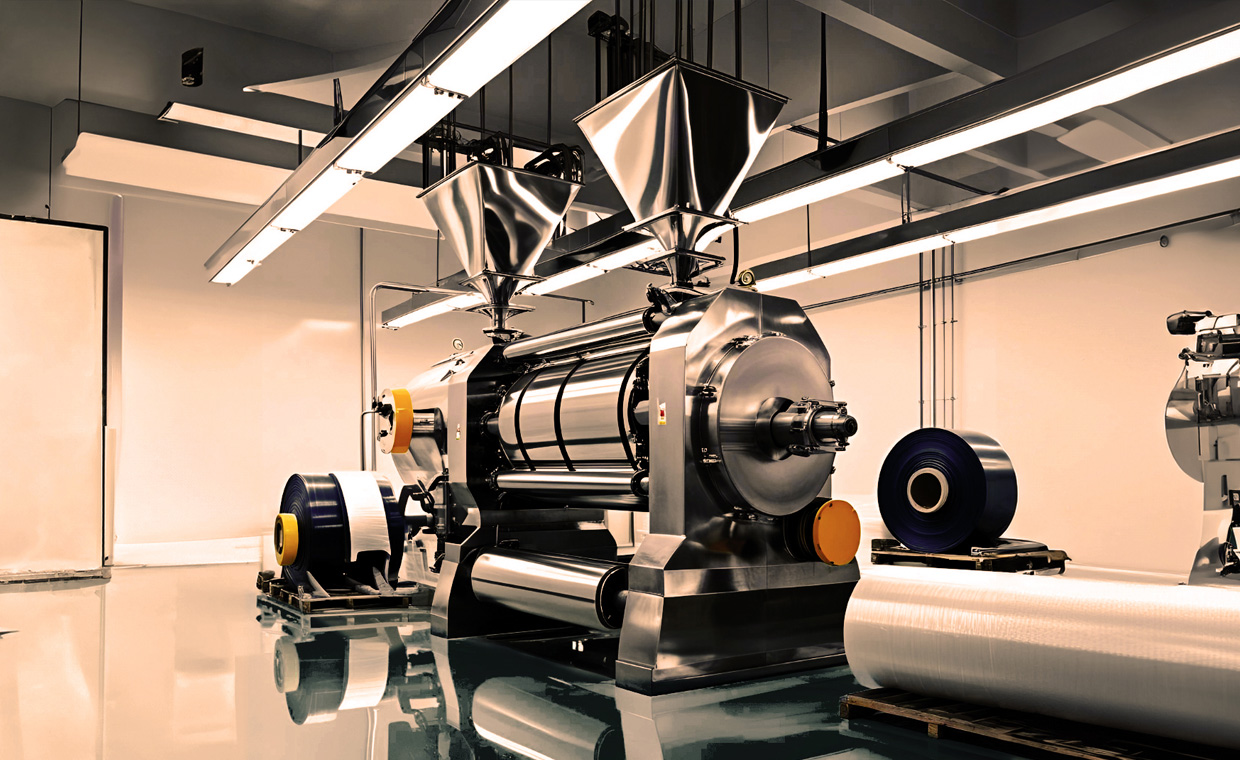 Beispiele für den Einsatz von Mönninghoff Produkten in Extrudern