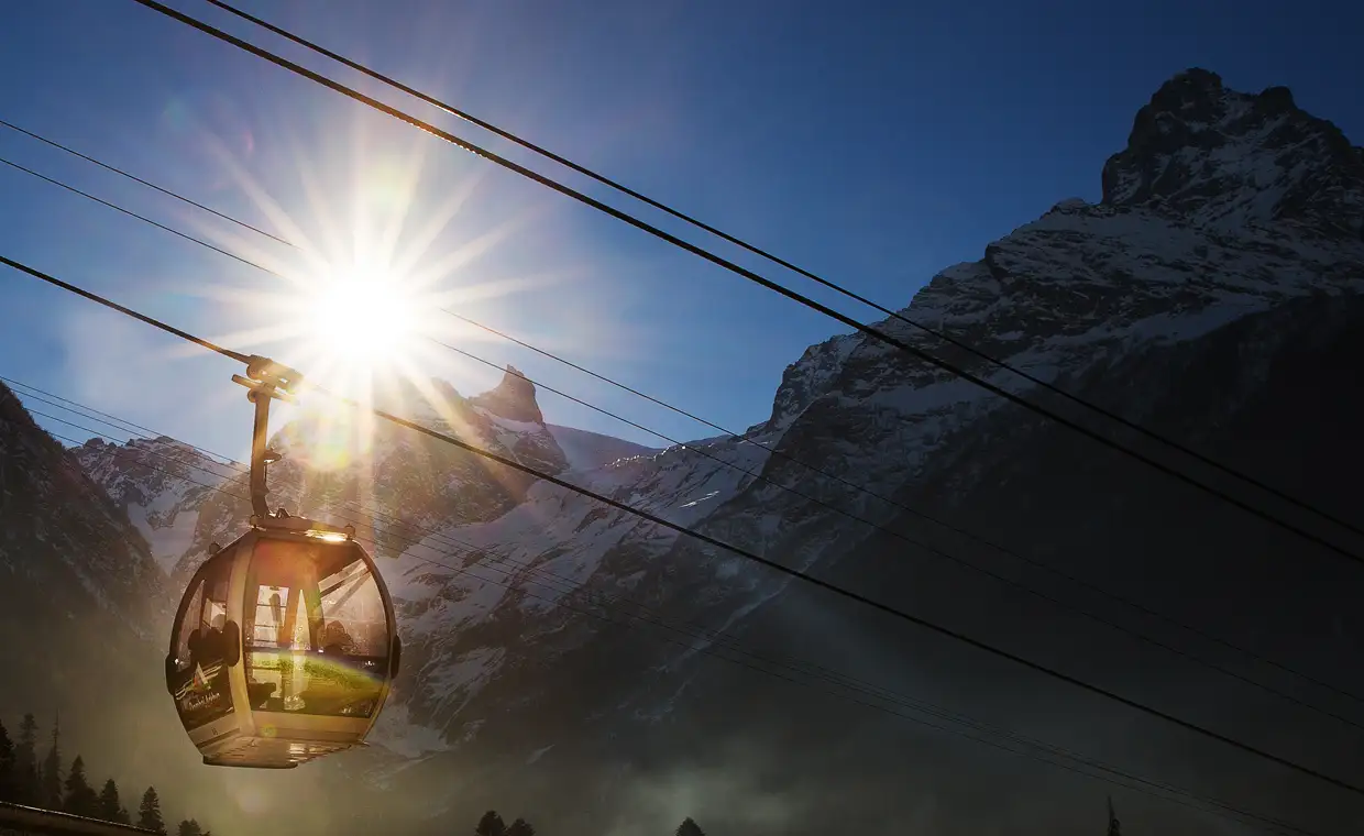 Beispiele für den Einsatz von Mönninghoff Produkten in Seilbahnen