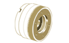 Dreidimensionales Rendering einer Zahnkupplung, die als Überlastkupplung konstruiert ist, um Maschinen vor Überlast zu schützen.